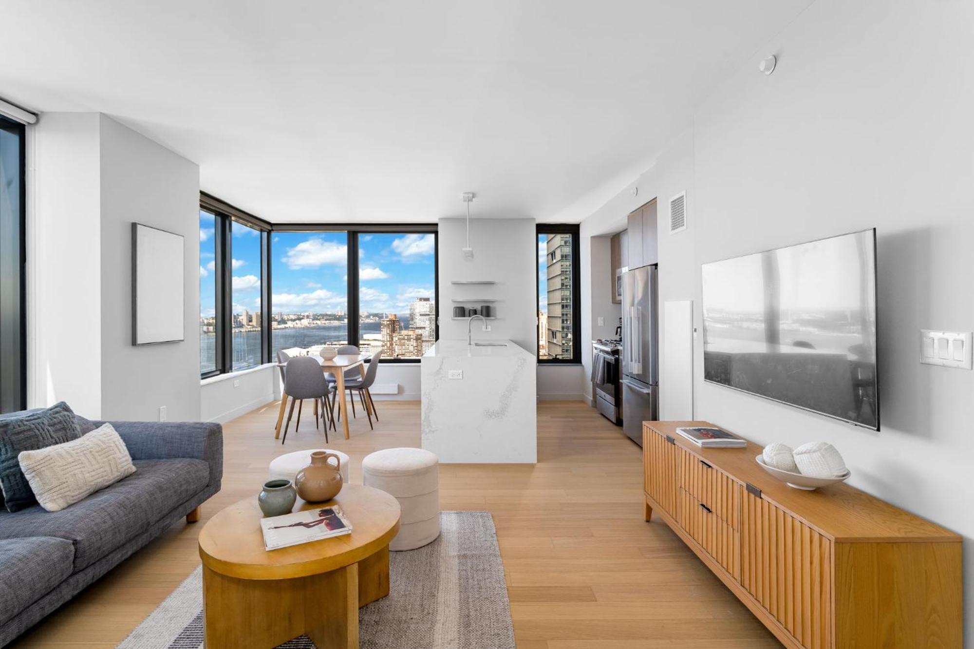 Modern Stylish 2Br 2Ba Apartment In Hudson Yard New York City Exterior photo